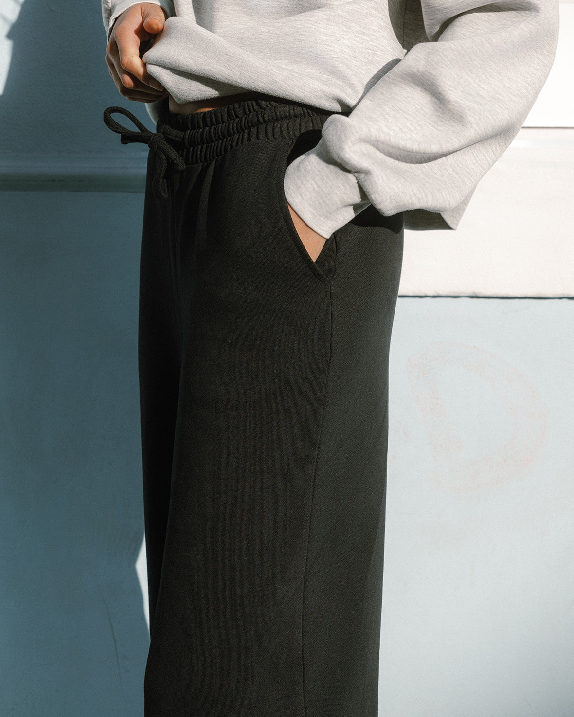 Organic Cotton Joggers - Black