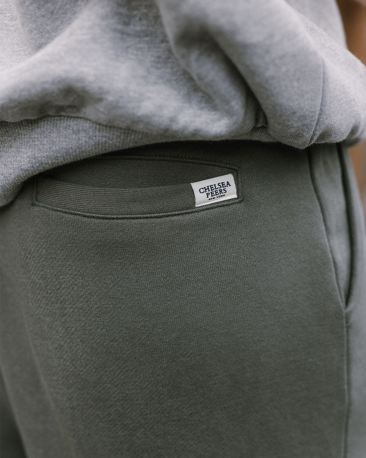 Organic Cotton Joggers - Sage