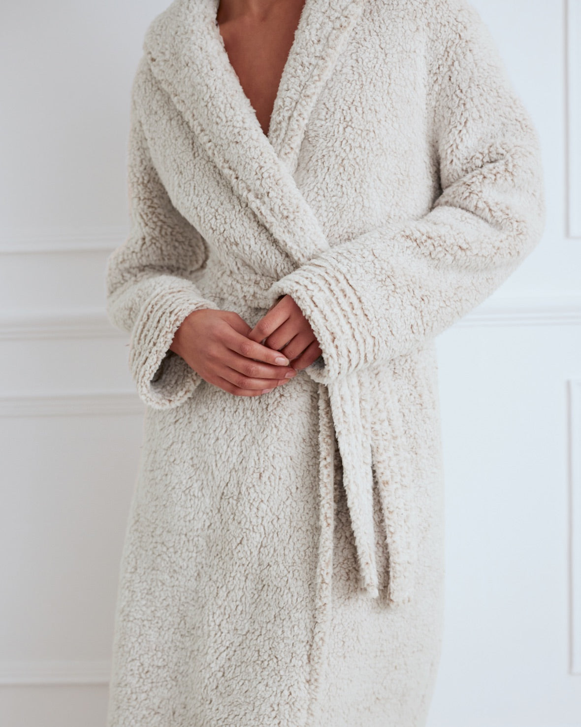 Teddy Fleece Dressing Gown