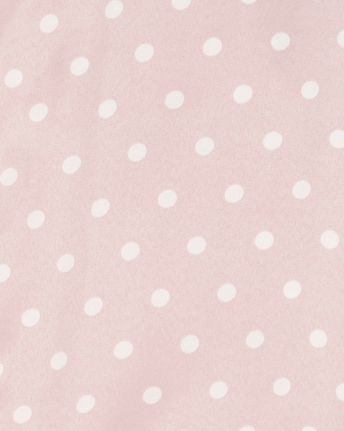 Satin Frill Polka Dot Long Pyjama Set - Pink