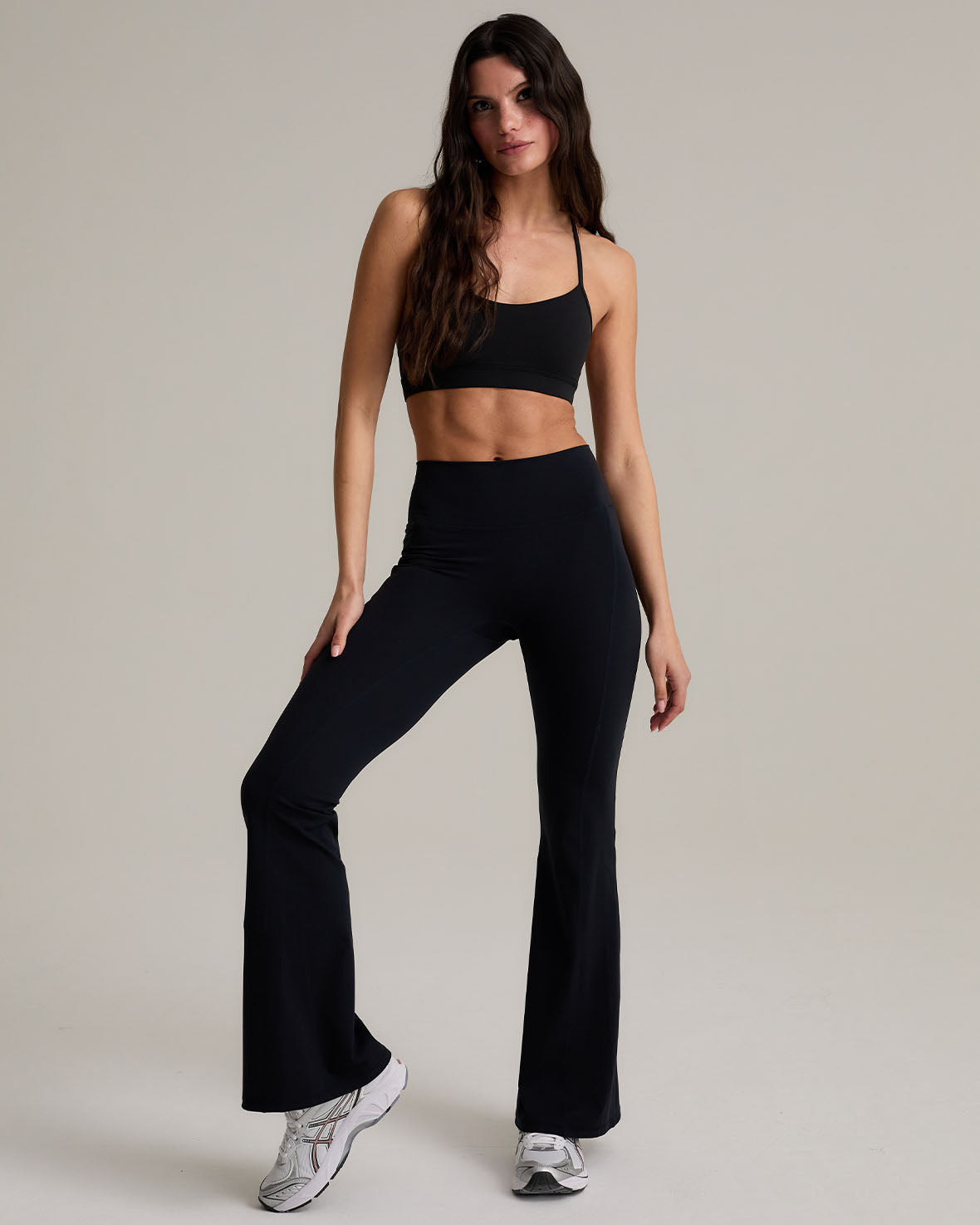 SoftSculpt Flared Leggings - Black