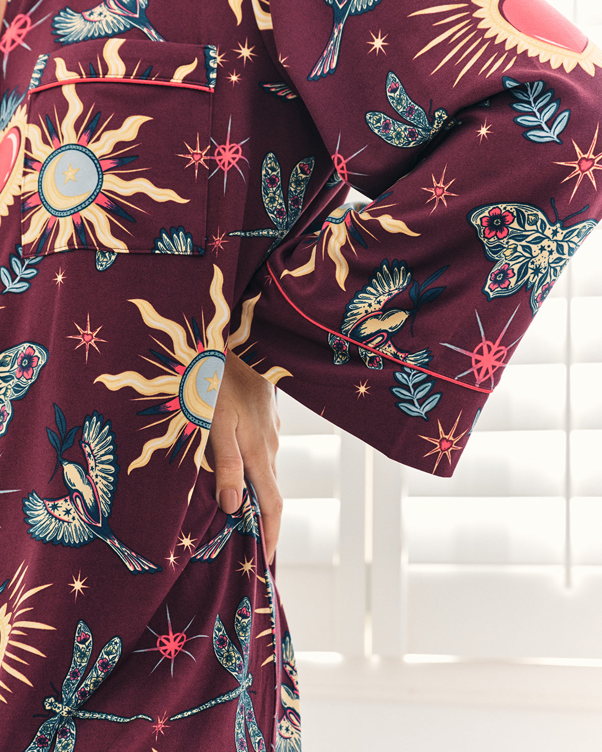 Enchanted Glade Print Nightshirt