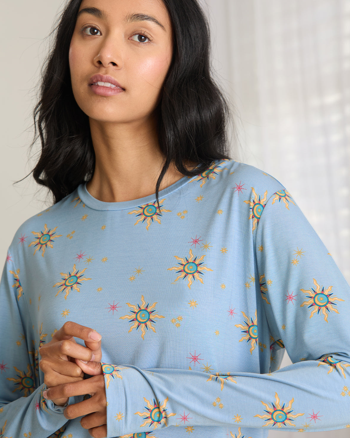 Tencelª Modal Twinkling Sky Long Pyjama Set