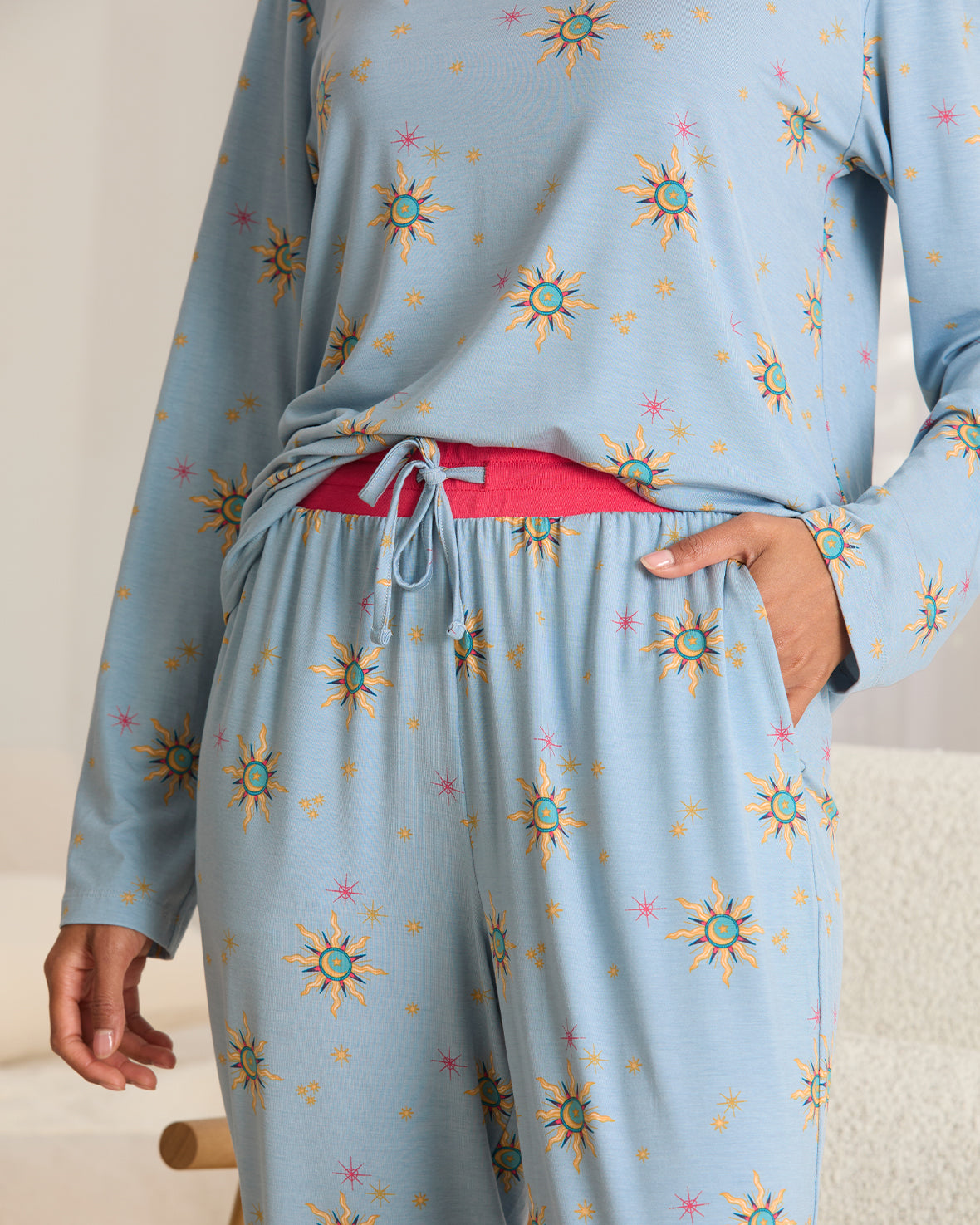 Tencelª Modal Twinkling Sky Long Pyjama Set