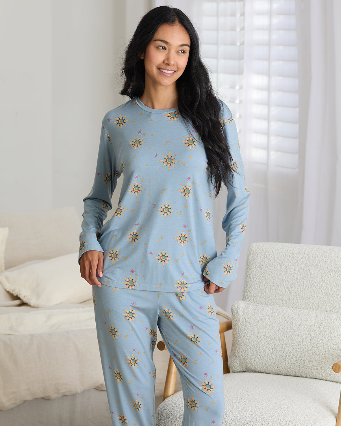 Tencelª Modal Twinkling Sky Long Pyjama Set