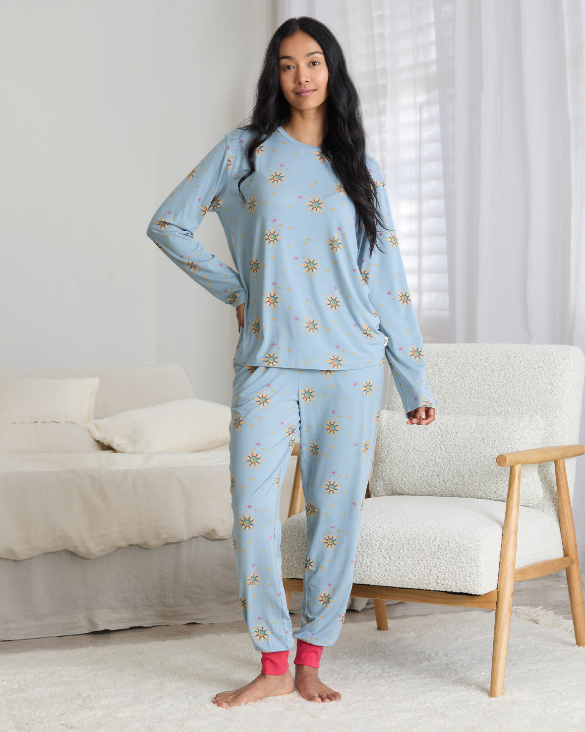 Tencelª Modal Twinkling Sky Long Pyjama Set