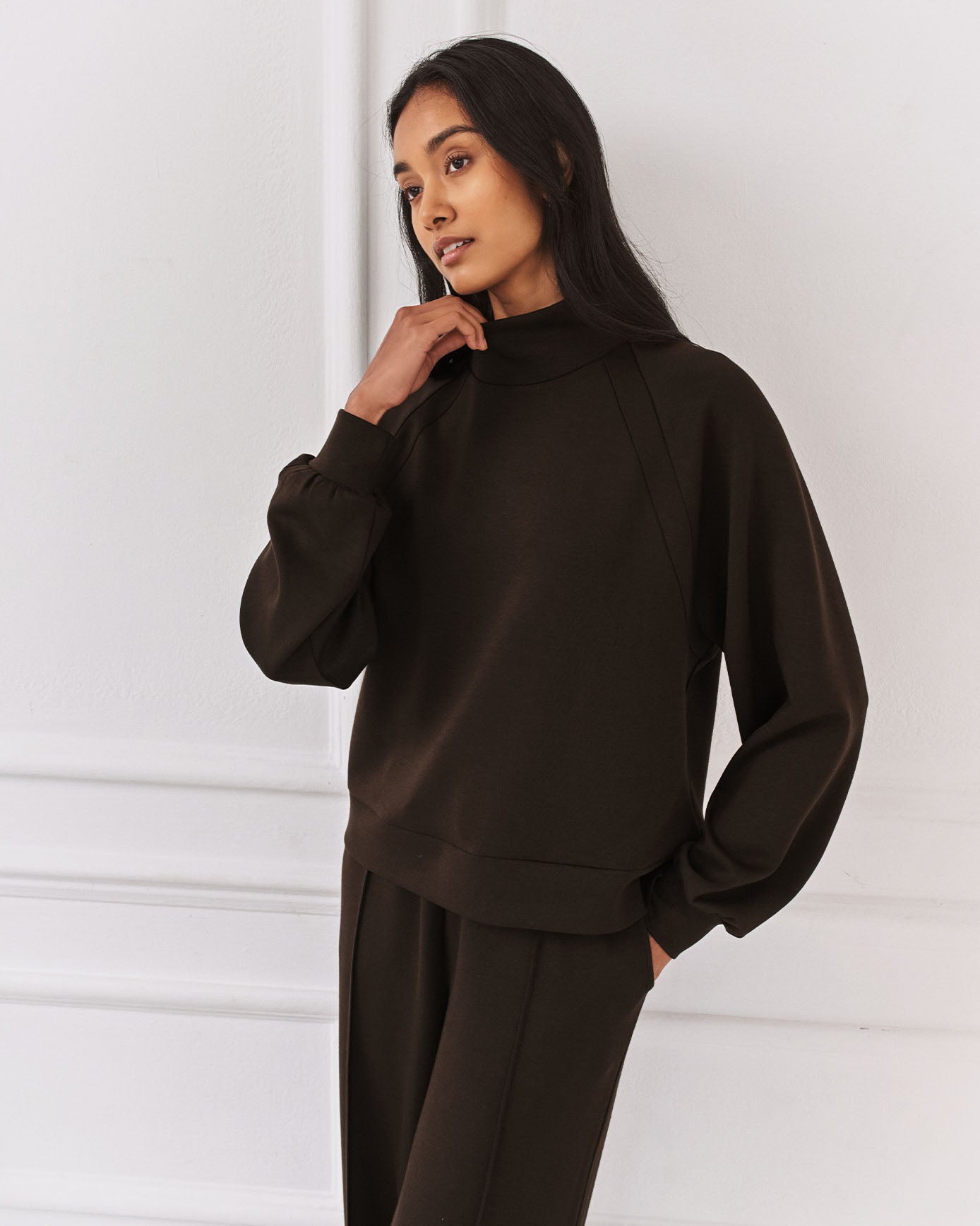 LuxeComfort Scuba Sweatshirt