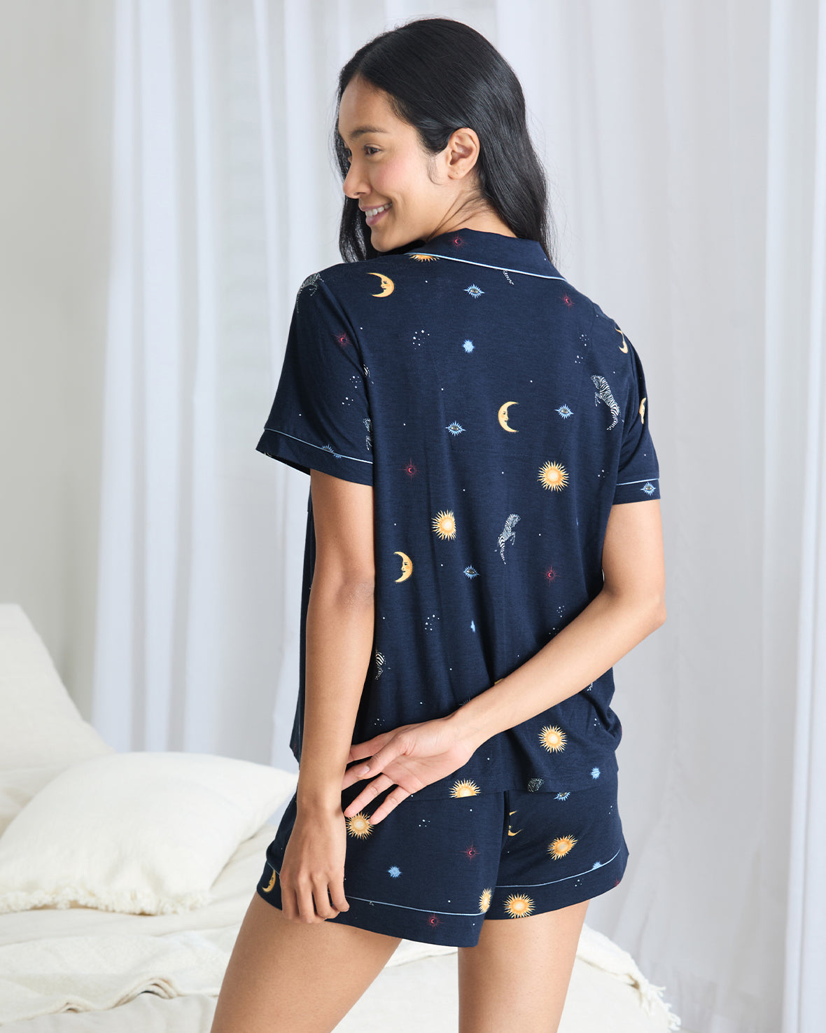 TENCELª Modal Celestial Zebra Short Pyjama Set