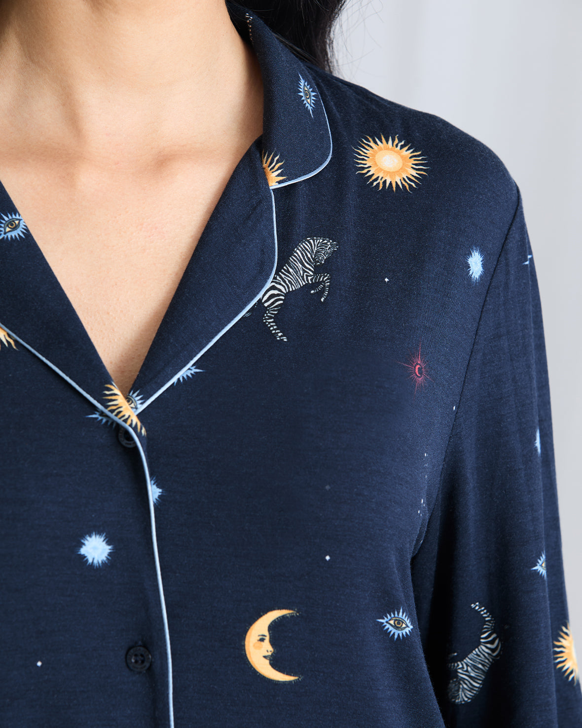 TENCEL™ Modal Celestial Zebra Nightshirt