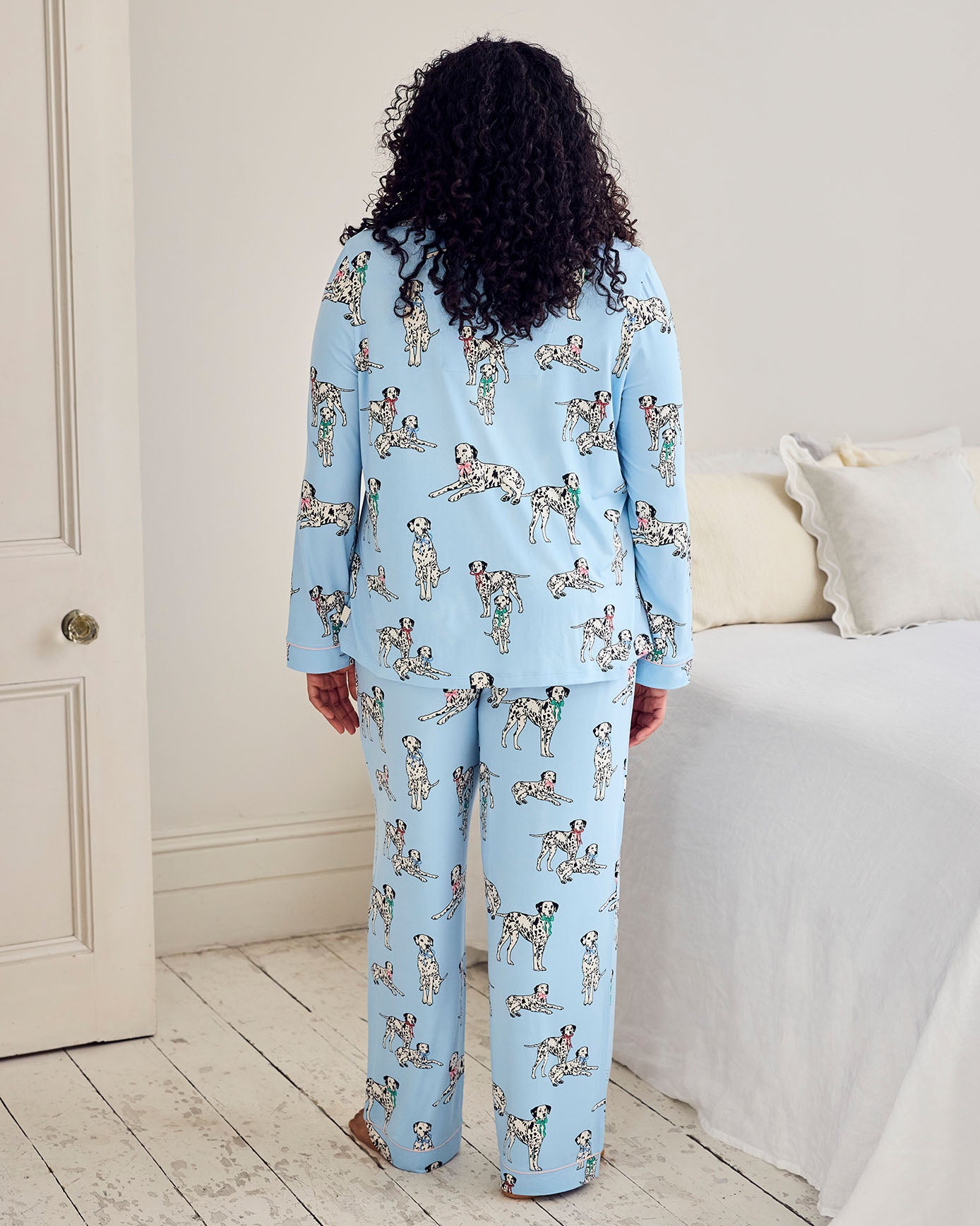 Dalmatian Dogs Print Long Pyjama Set
