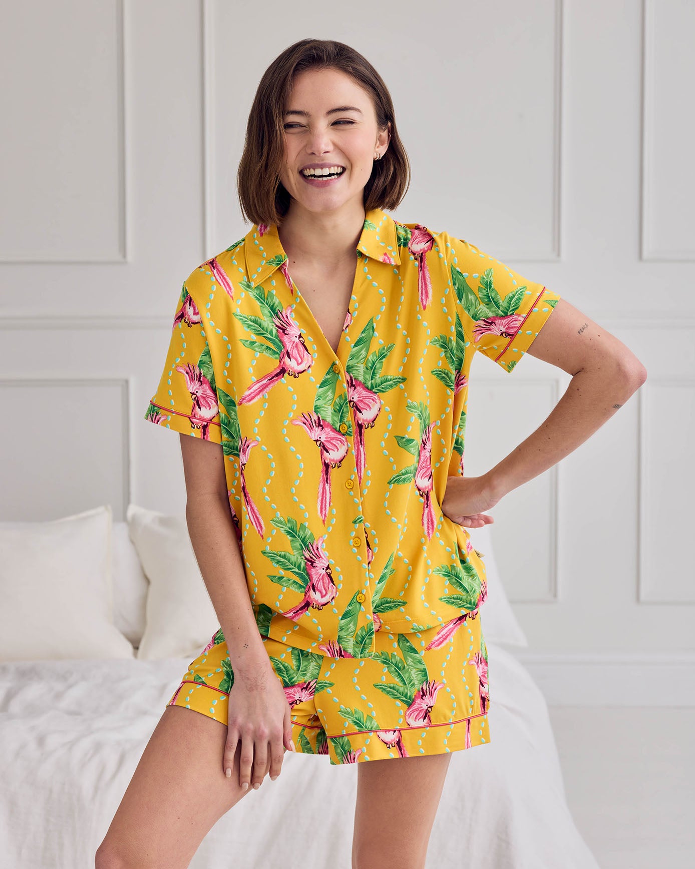 model note: Emilia is 5ft 9’’ and is wearing a size 10