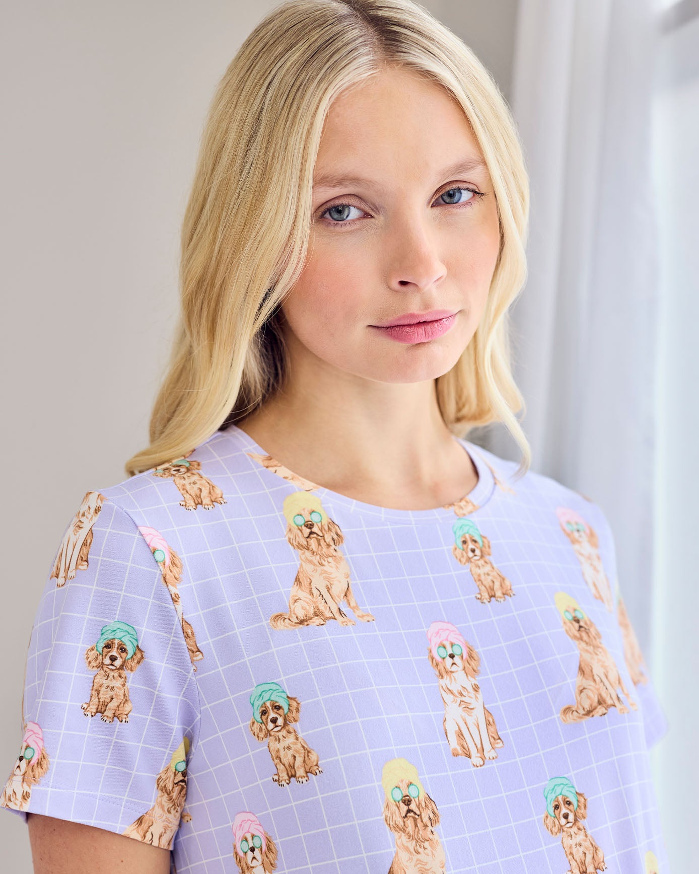 Maternity Spa Dogs Short Pyjama Set