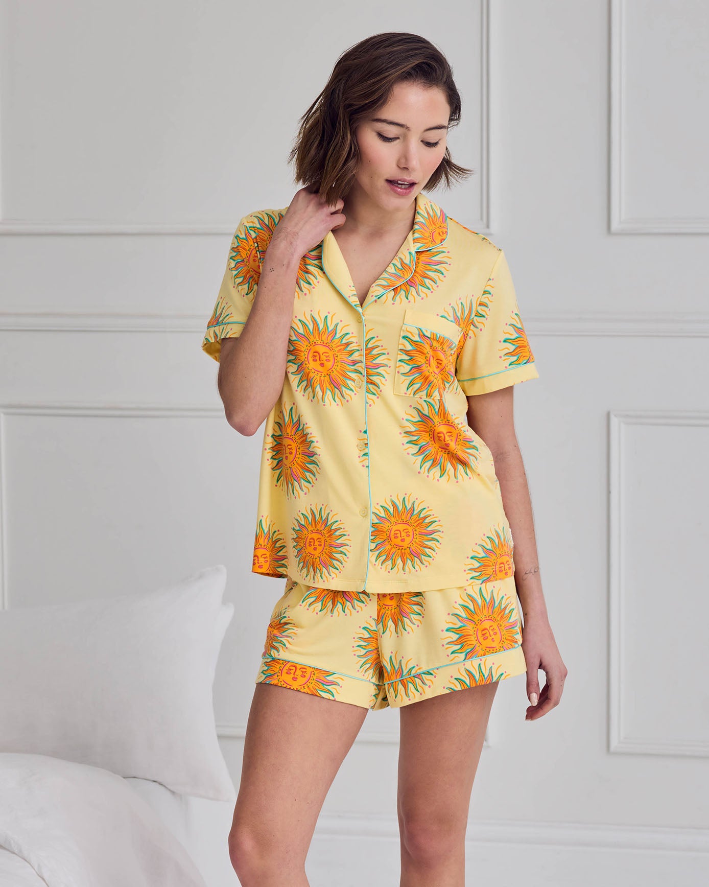 model note: Emilia is 5ft 9’’ and is wearing a size 10