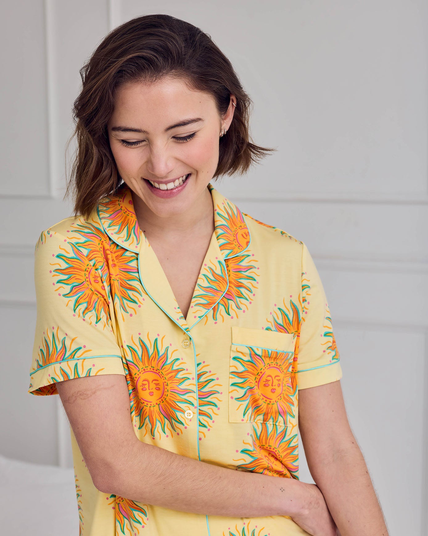 TENCEL™ Modal Sun Print Short Pyjama Set