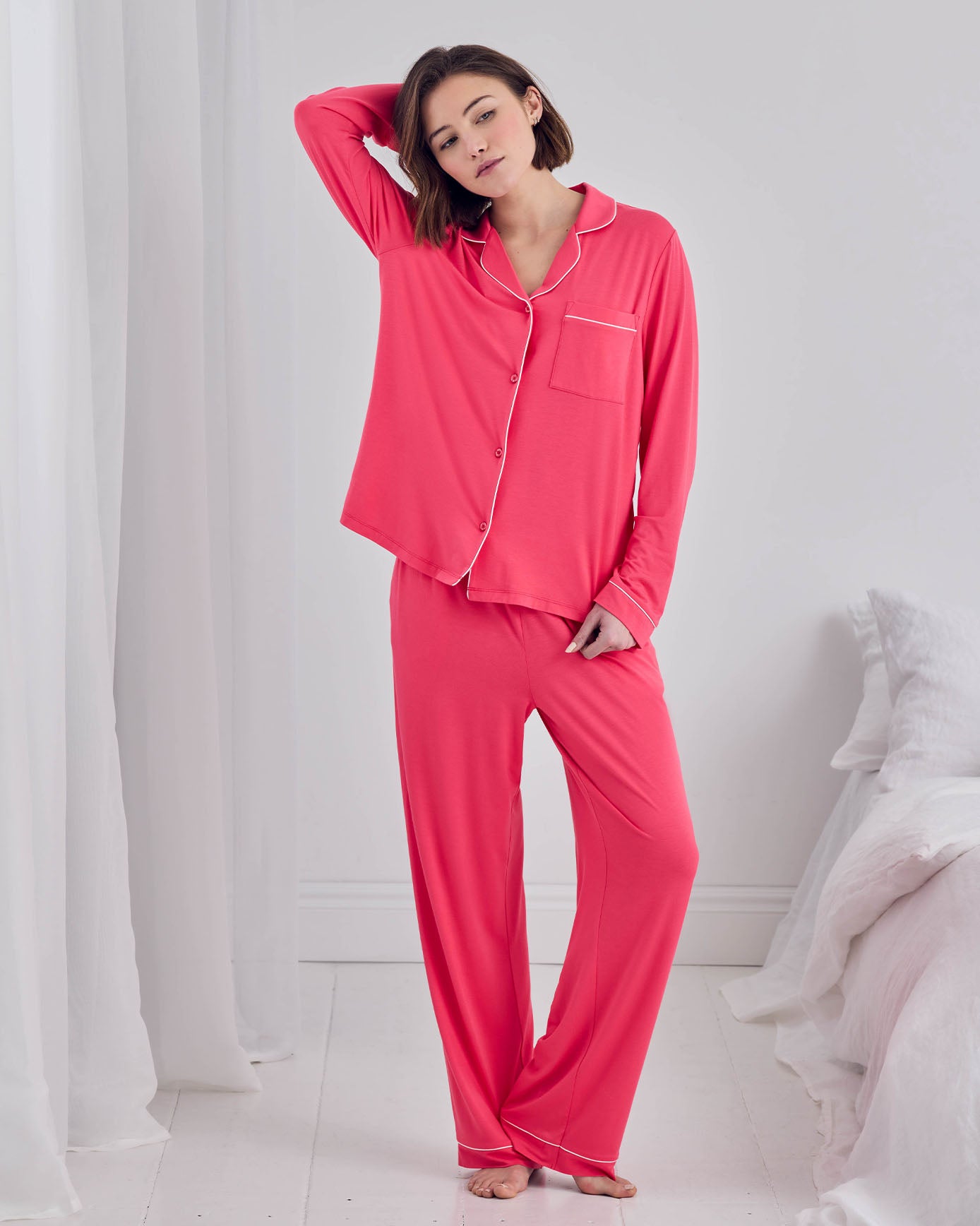 model note: Emilia is 5ft 9’’ and is wearing a size 10