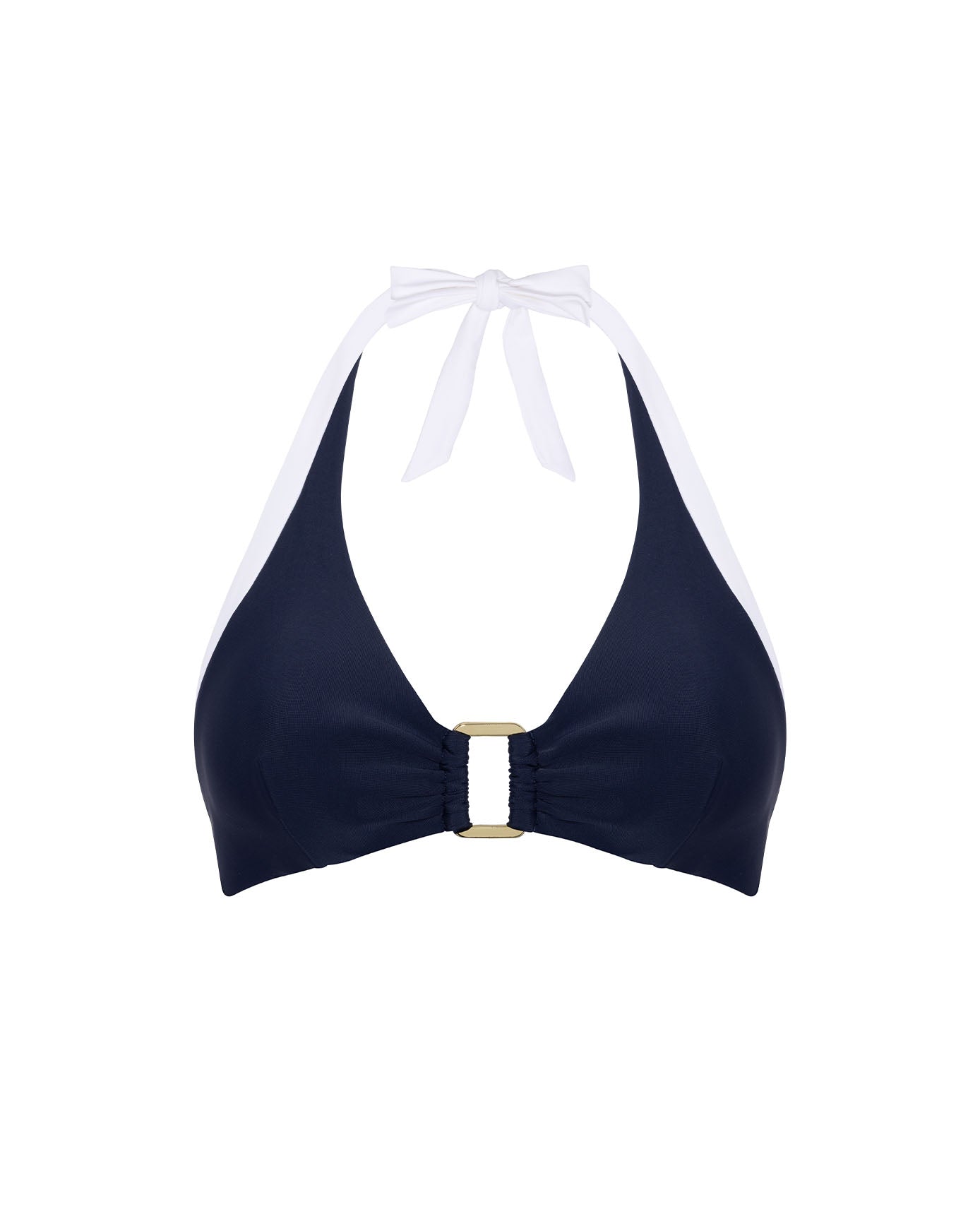 Illusion Halterneck Bikini Top
