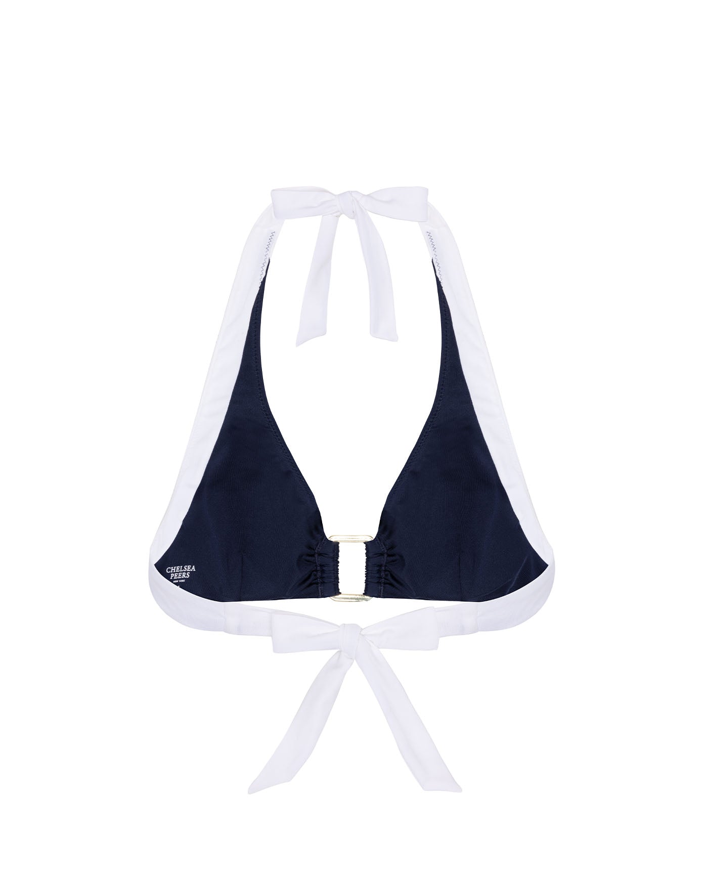 Illusion Halterneck Bikini Top