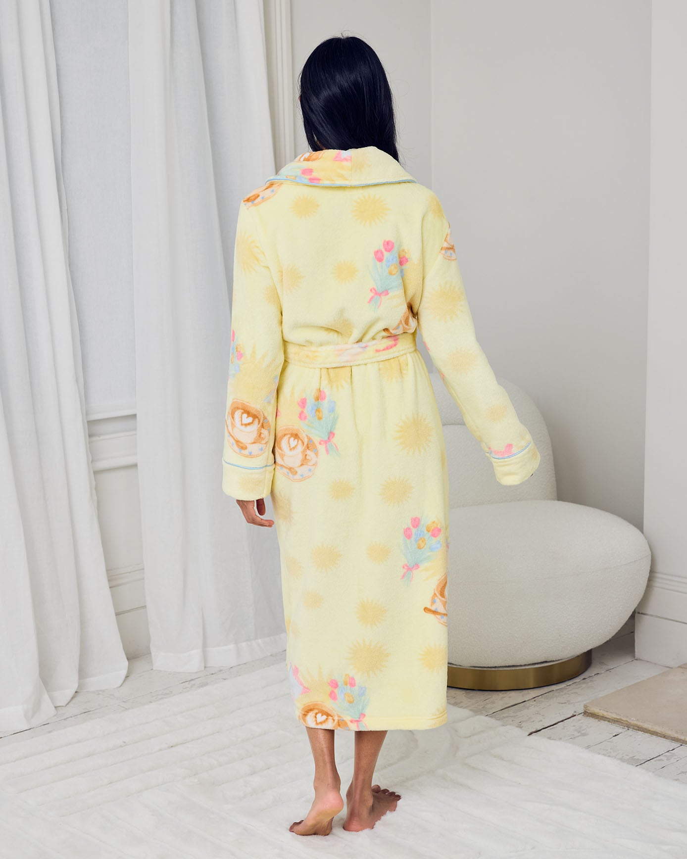 Fleece Slow Mornings Dressing Gown