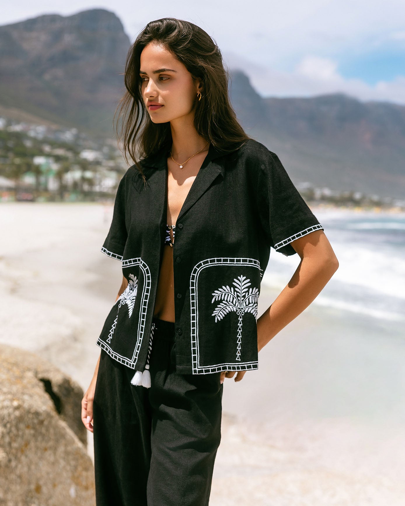 model note: Morgan is 5'8" and is wearing a size 8 