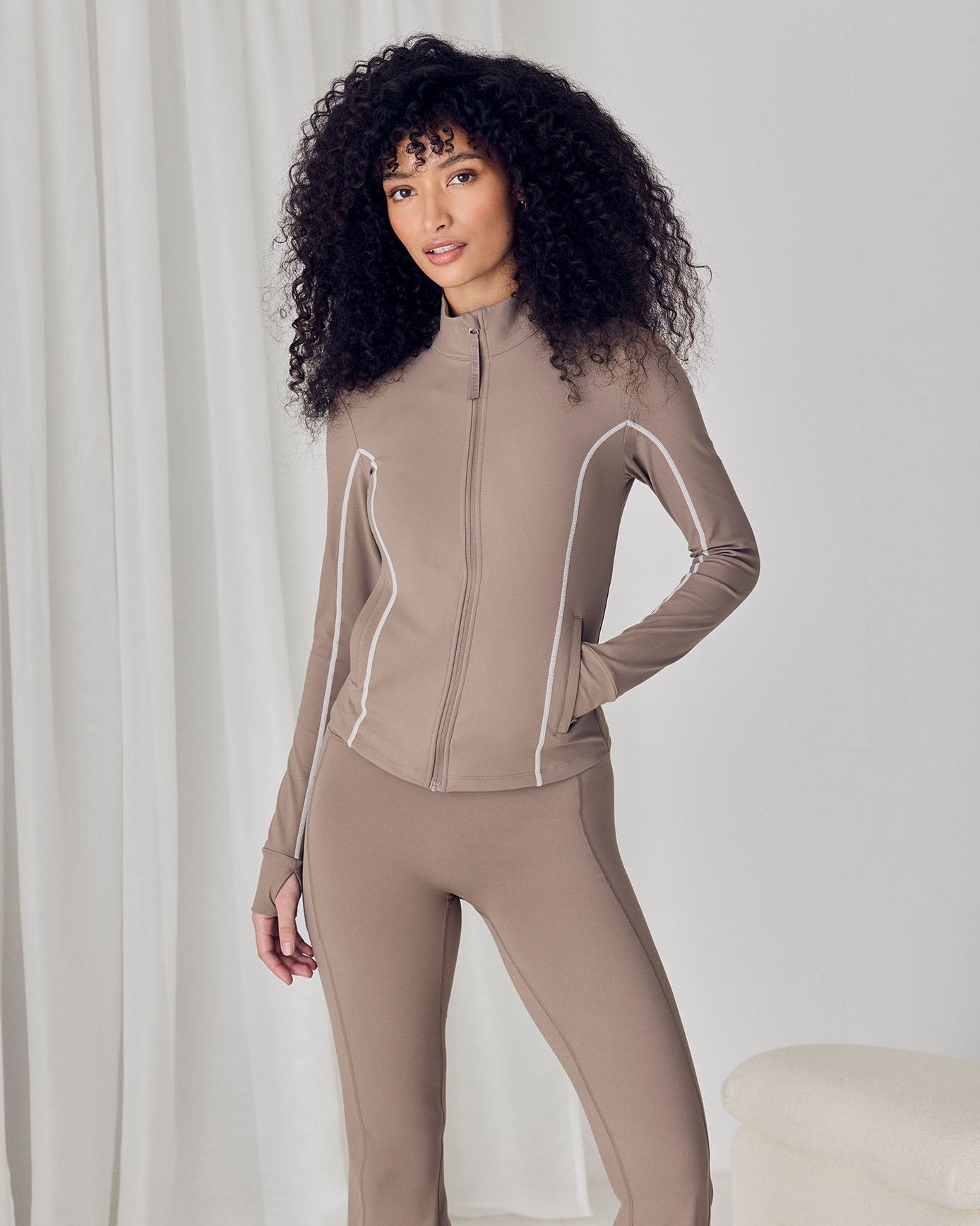 SoftSculpt Jacket - Latte