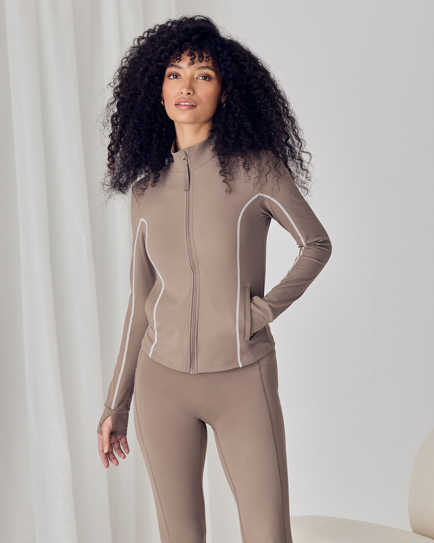 SoftSculpt Jacket - Latte