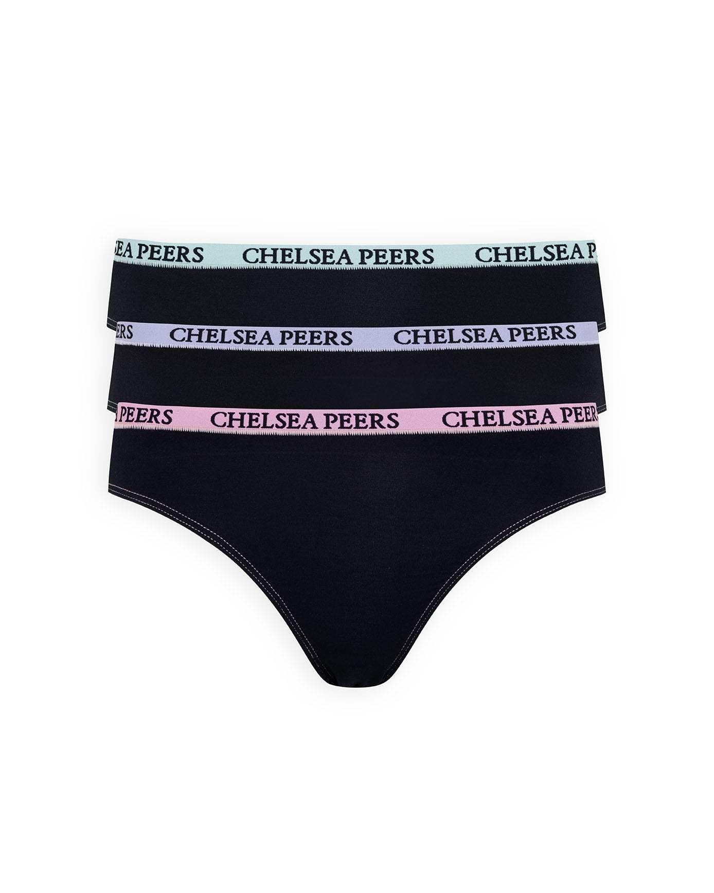 TENCEL™ Modal Three Pack Brazilian Knickers - Black