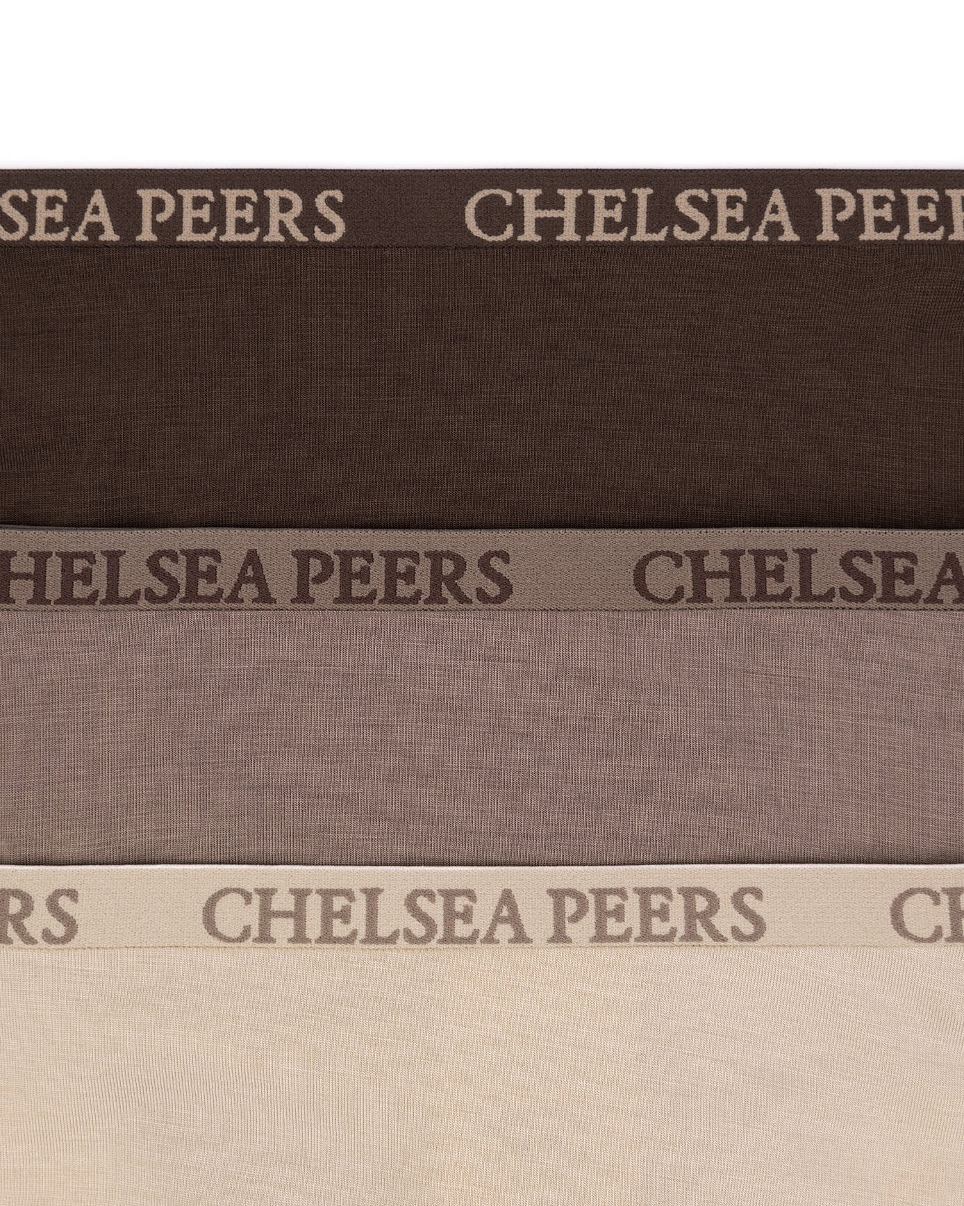 TENCEL™ Modal Three Pack Brazilian Briefs - Beige Mix