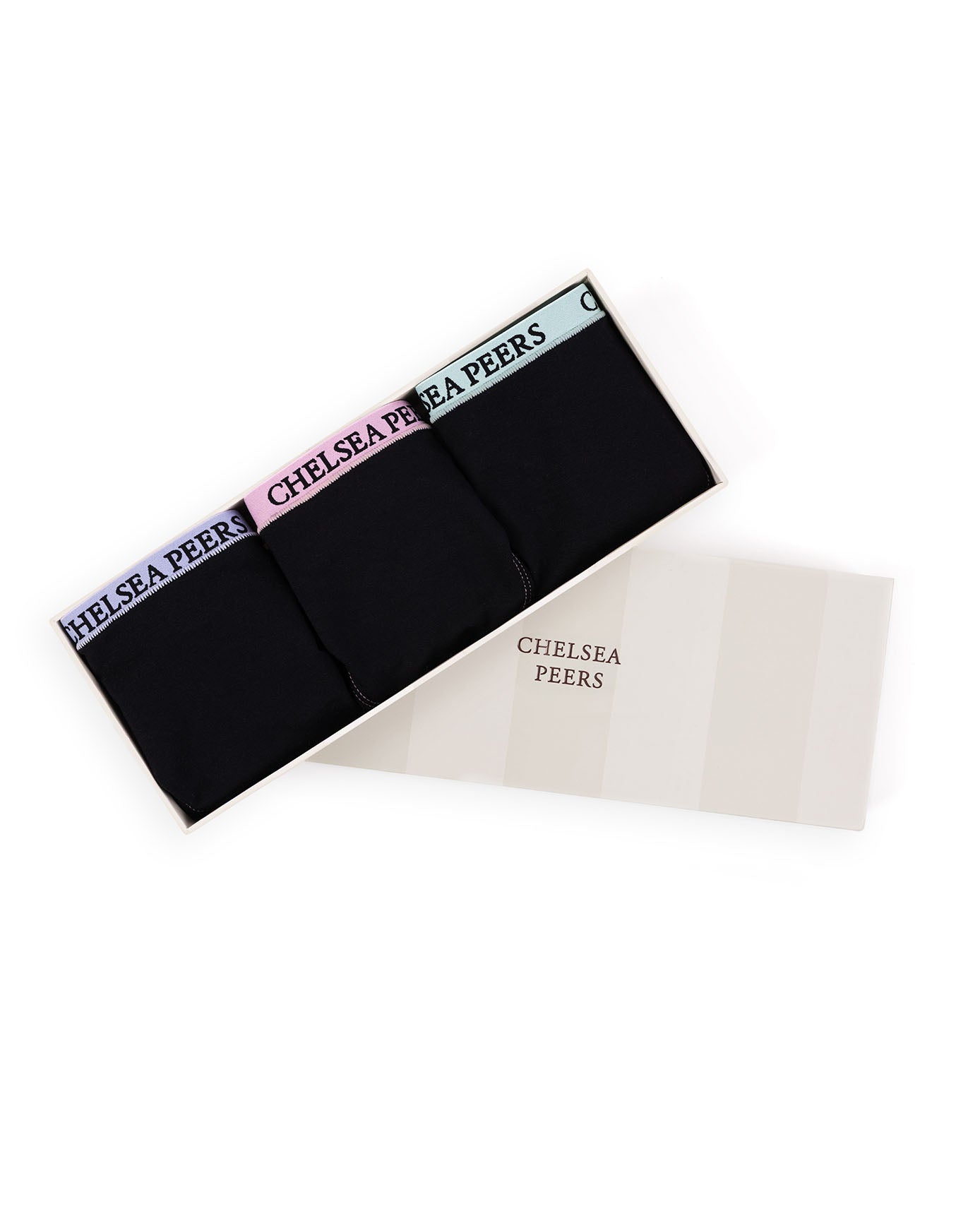 TENCEL™ Modal Three Pack Thong - Black
