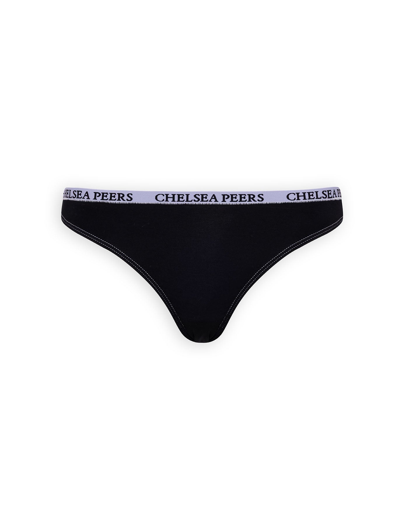 TENCEL™ Modal Three Pack Thong - Black
