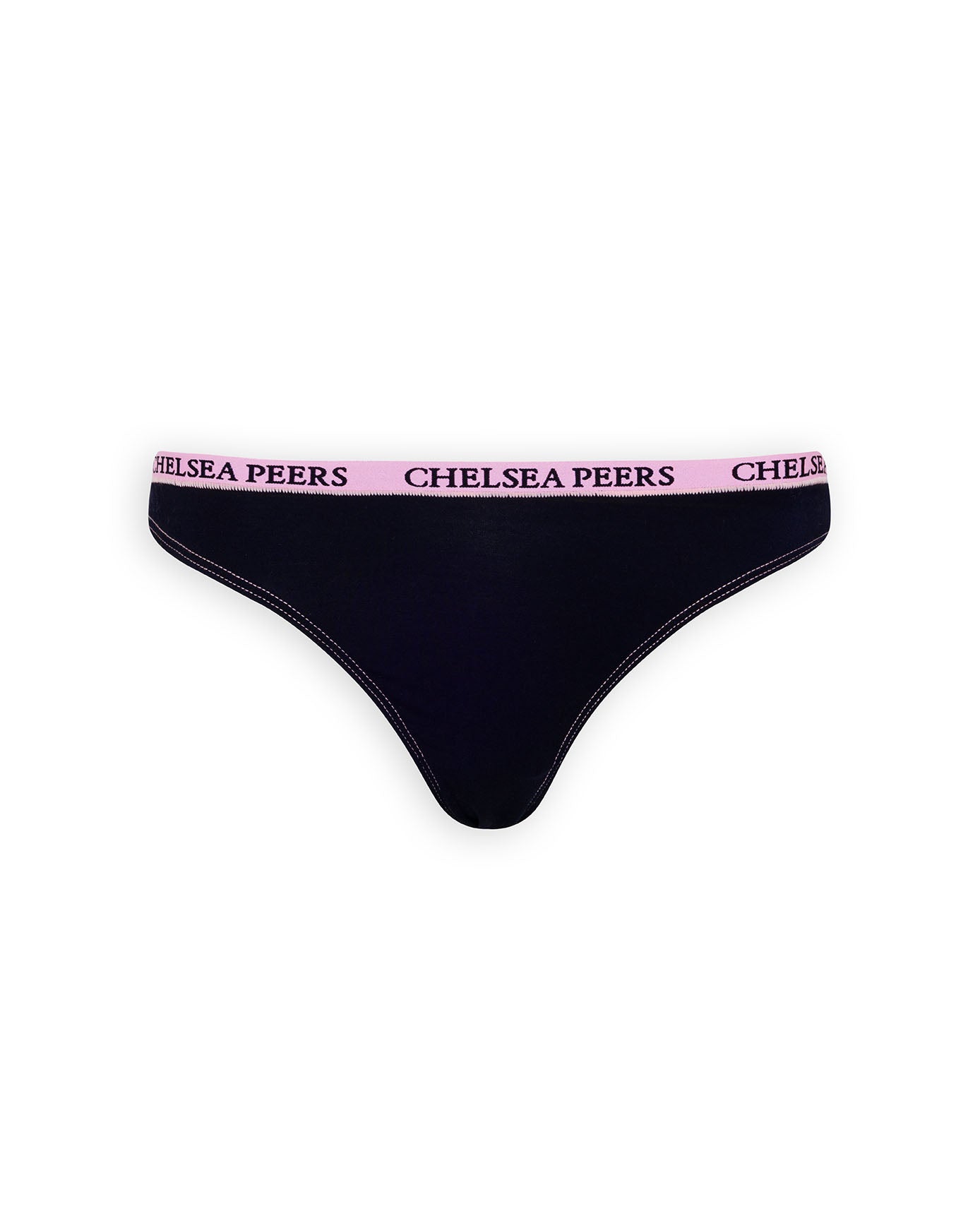 TENCEL™ Modal Three Pack Thong - Black