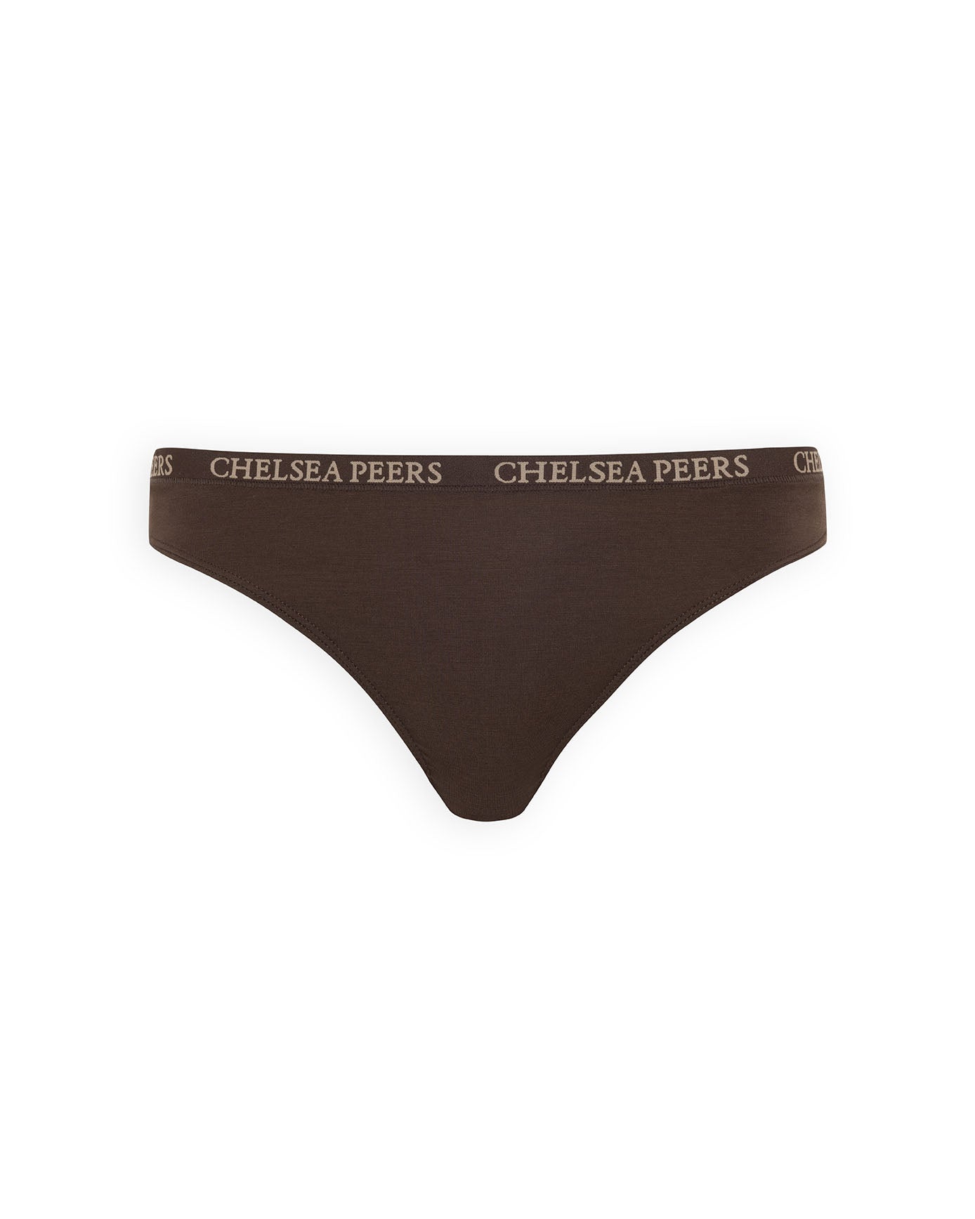 TENCEL™ Modal Three Pack Thong - Beige Mix
