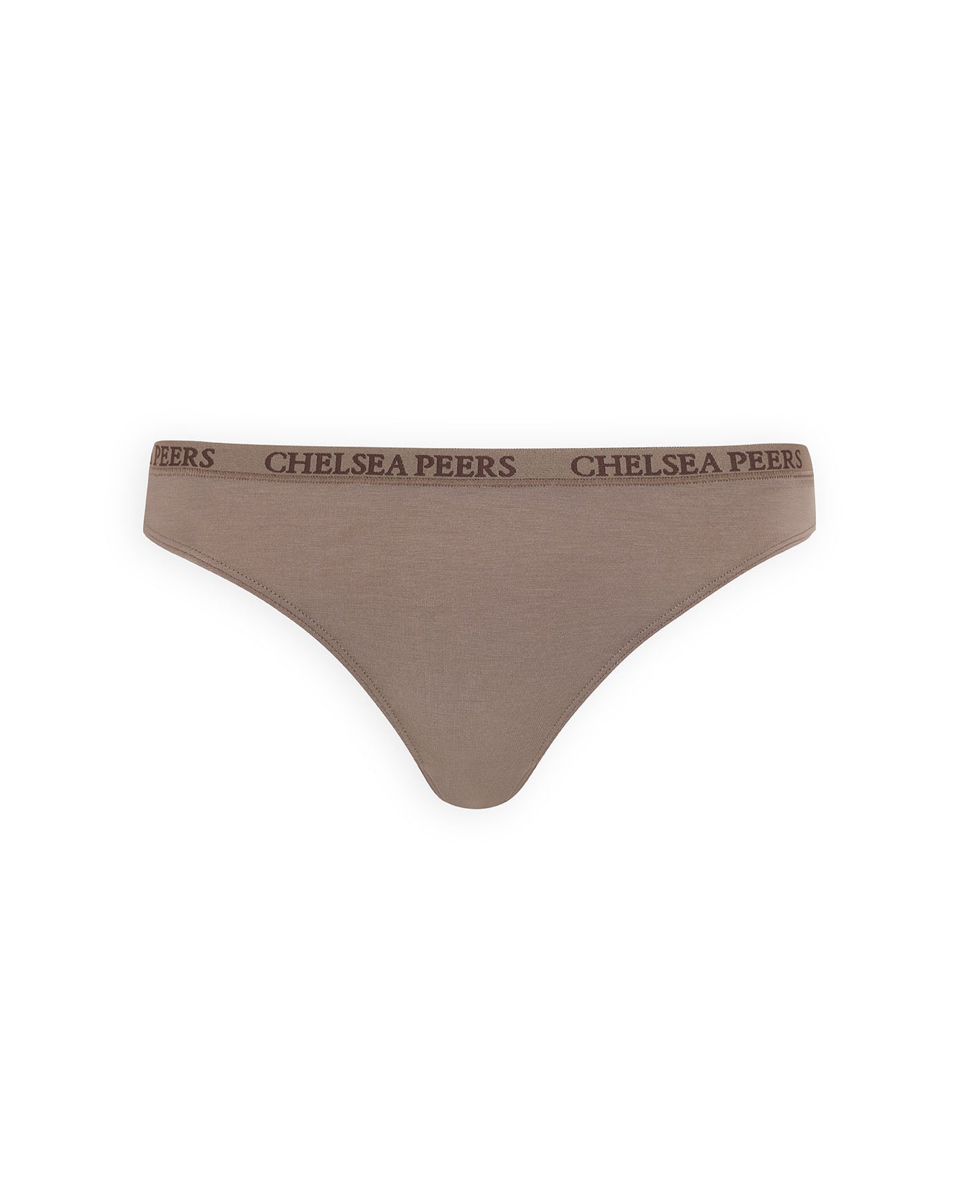 TENCEL™ Modal Three Pack Thong - Beige Mix