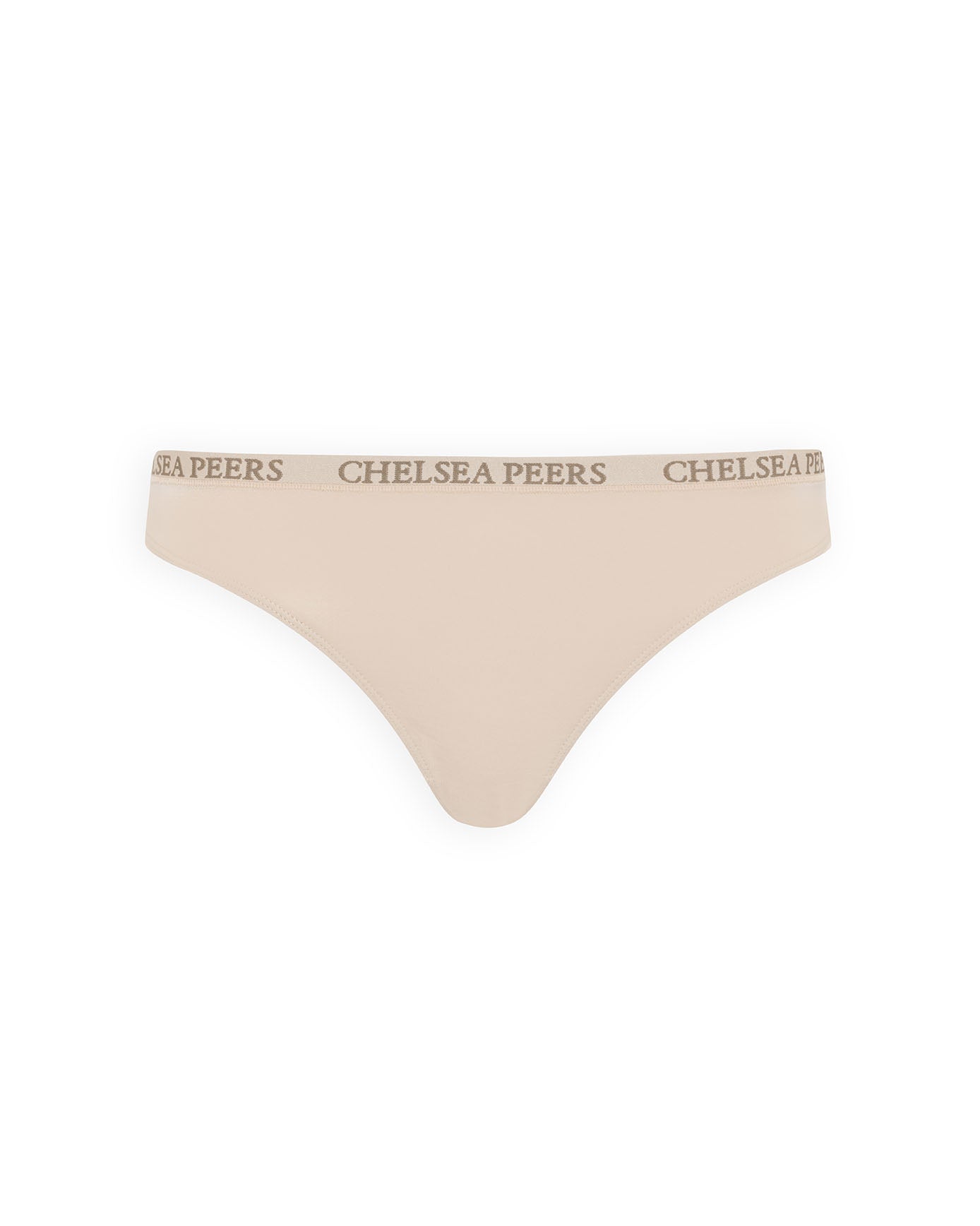 TENCEL™ Modal Three Pack Thong - Beige Mix