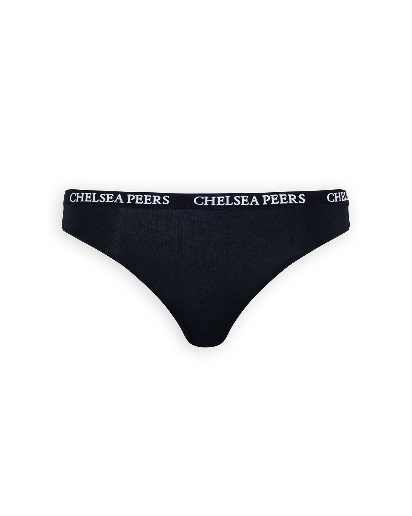 TENCEL™ Modal Three Pack Thong - Navy, Grey & Black