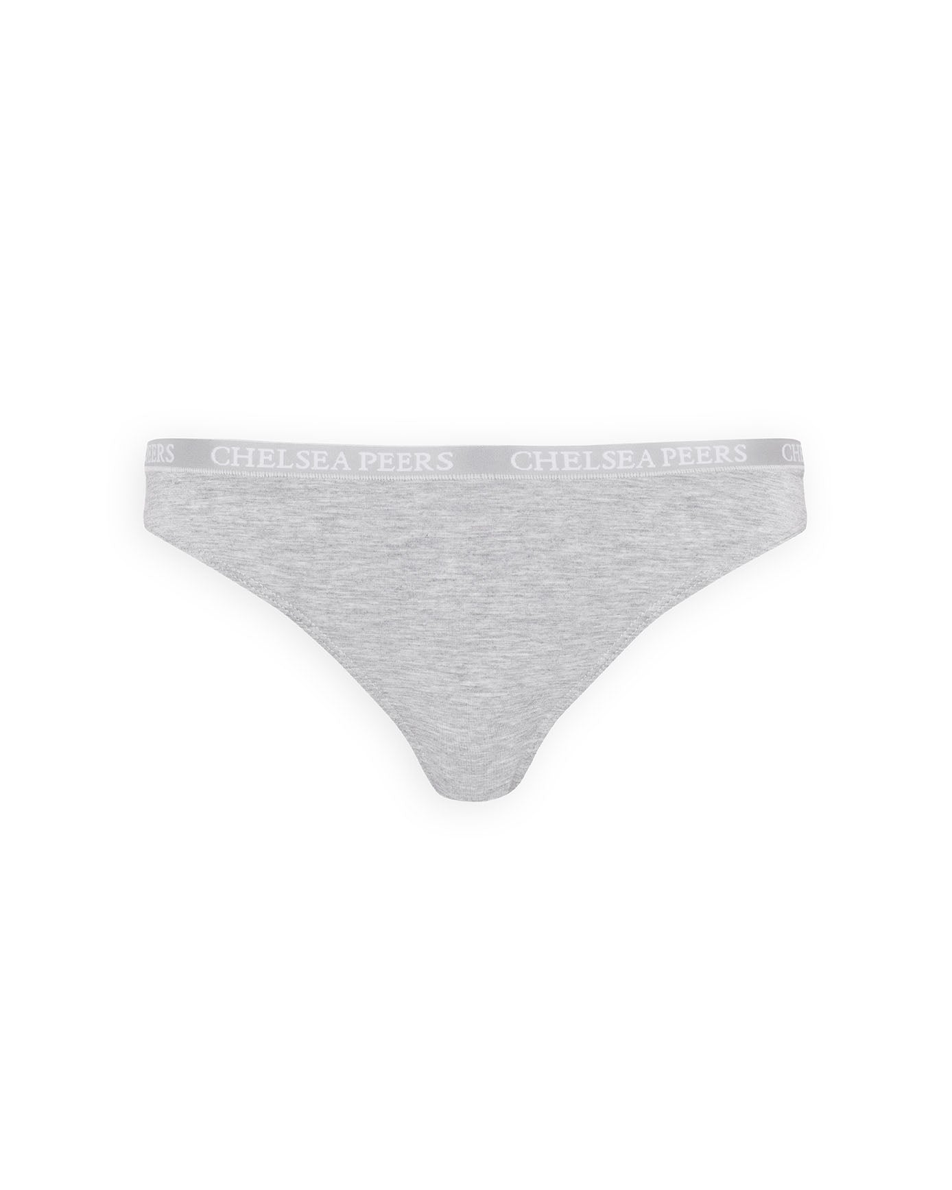 TENCEL™ Modal Three Pack Thong - Navy, Grey & Black