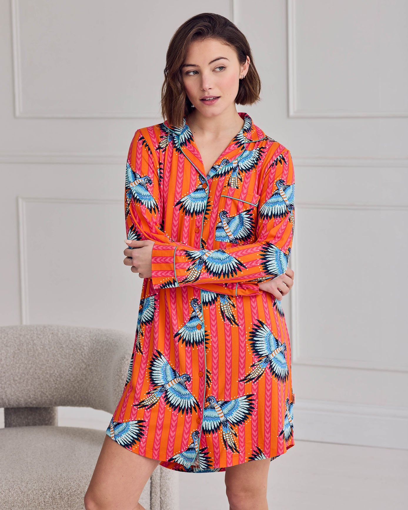 model note: Emilia is 5ft 9’’ and is wearing a size 10