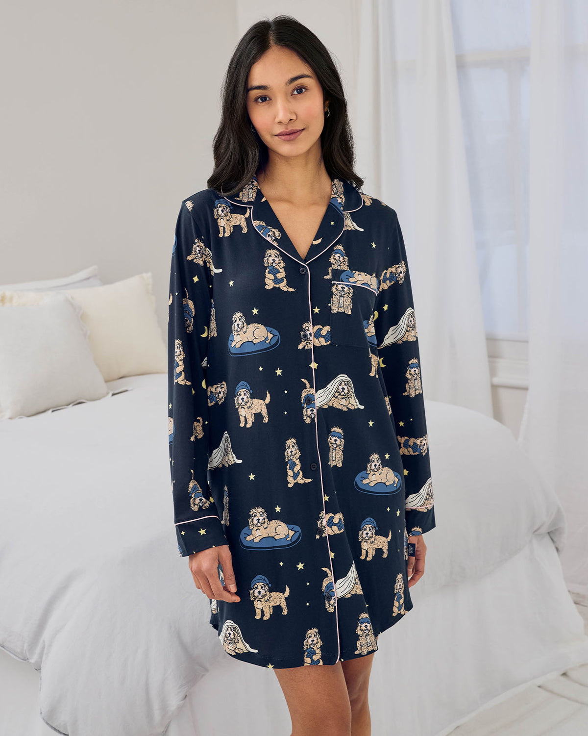 Cockapoo Snooze Print Nightshirt