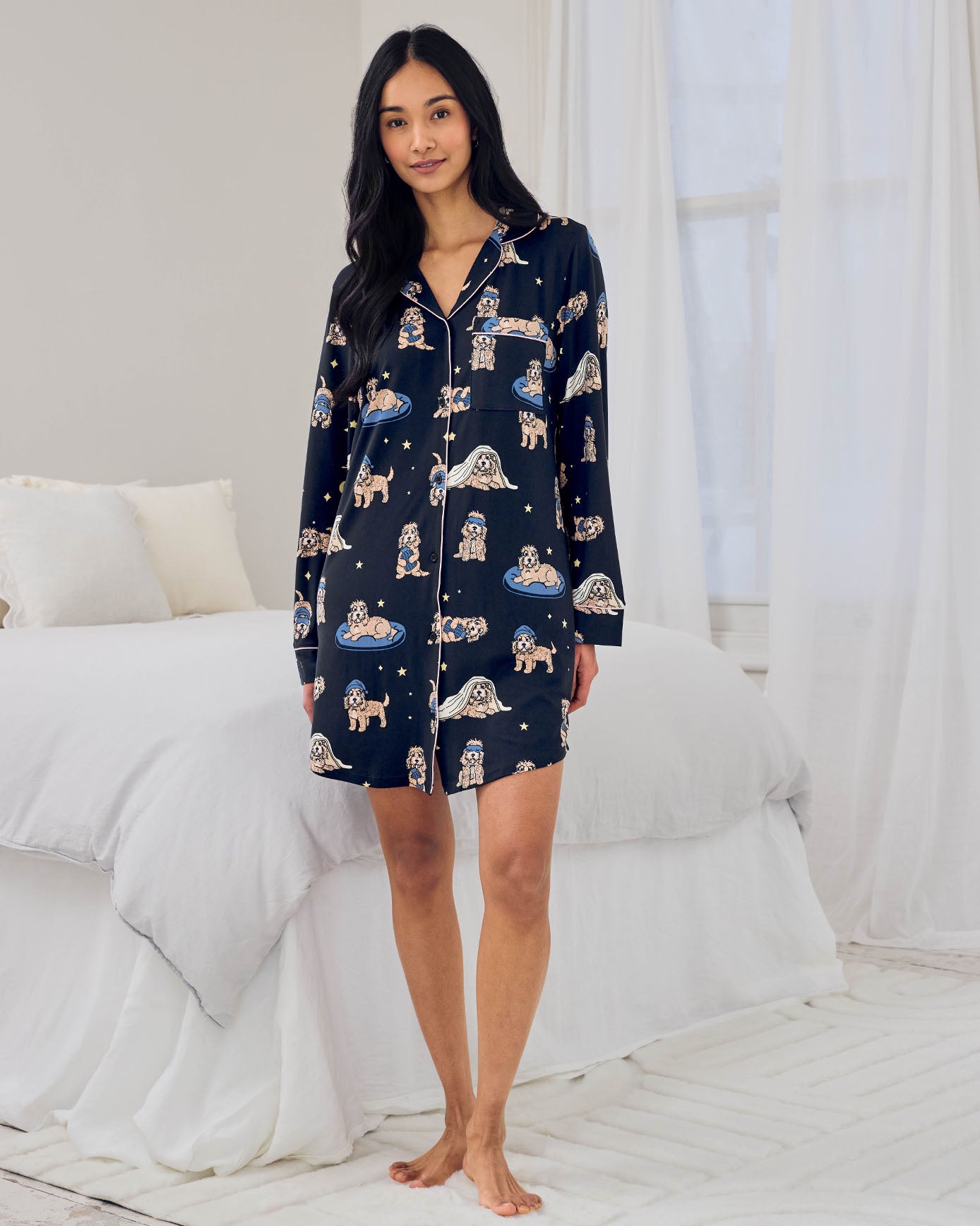 Cockapoo Snooze Print Nightshirt