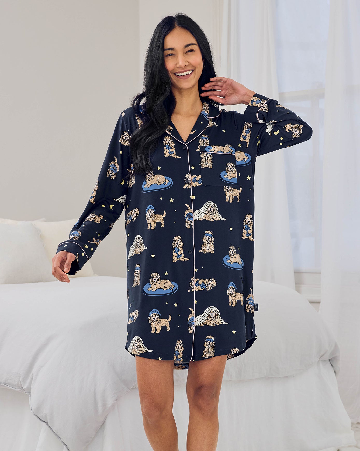 Cockapoo Snooze Print Nightshirt