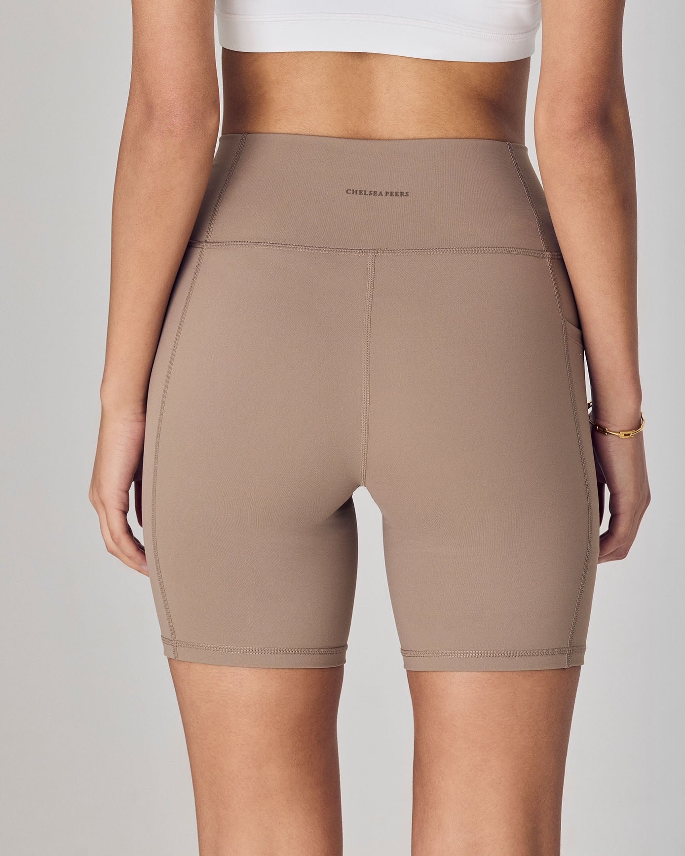 SoftSculpt Cycling Shorts - Latte