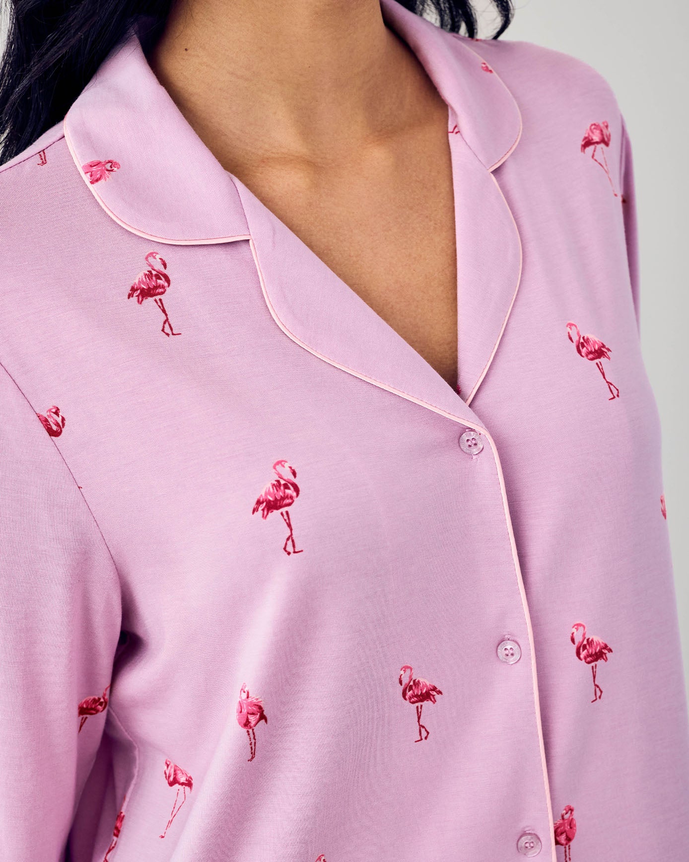 Tencel™ Modal Flamingo Print Nightshirt