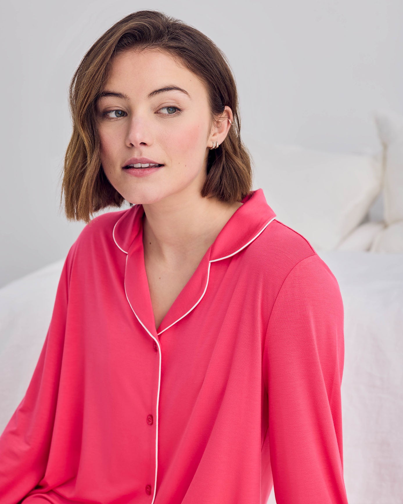 TENCEL™ Modal Nightshirt - Hot Pink