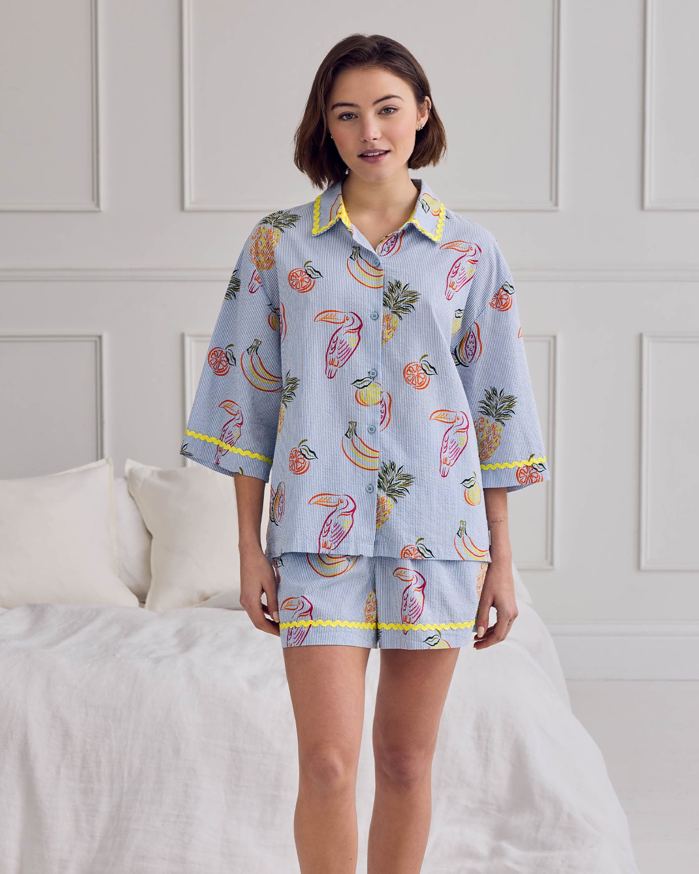 model note: Emilia is 5ft 9’’ and is wearing a size 10