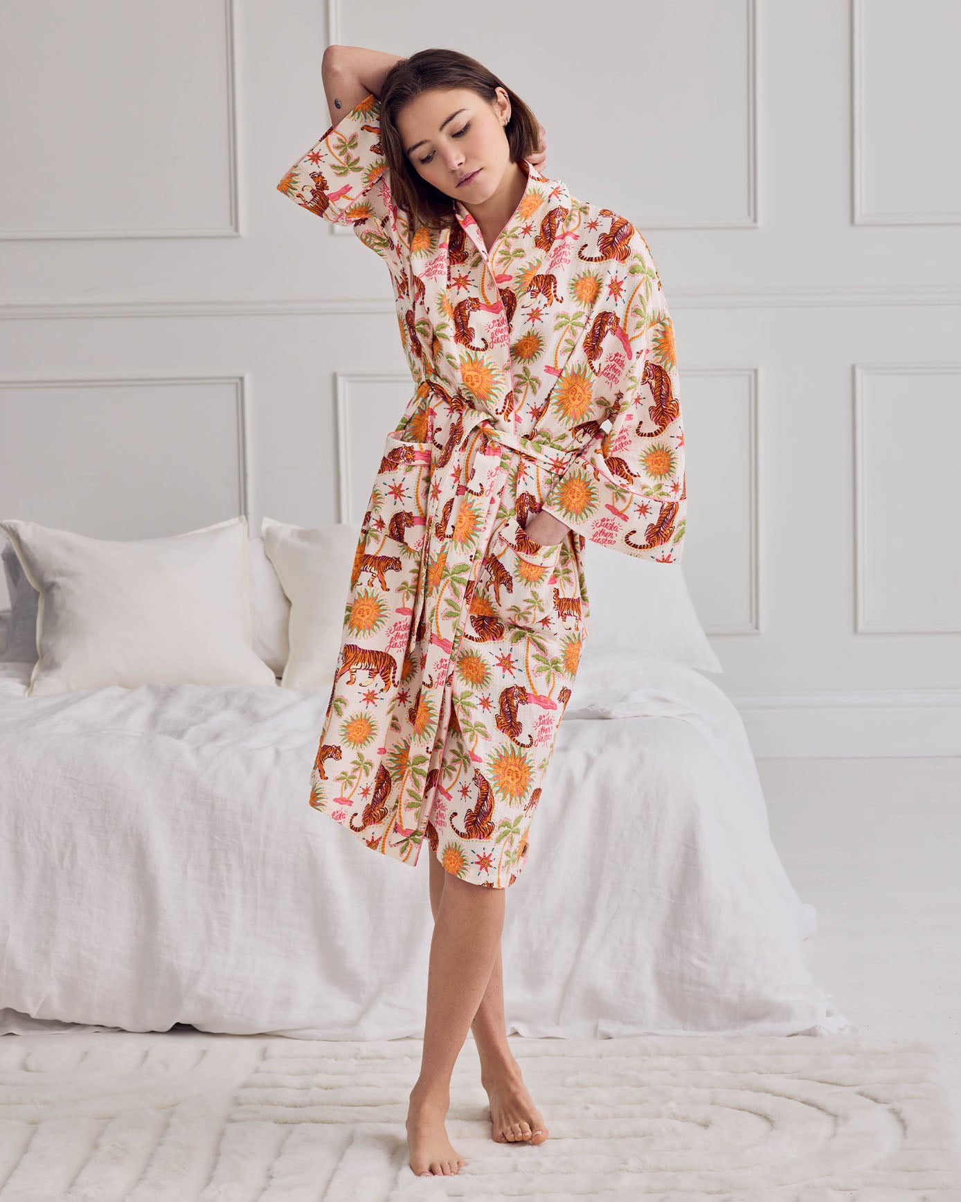 model note: Emilia is 5ft 9’’ and is wearing a size 10