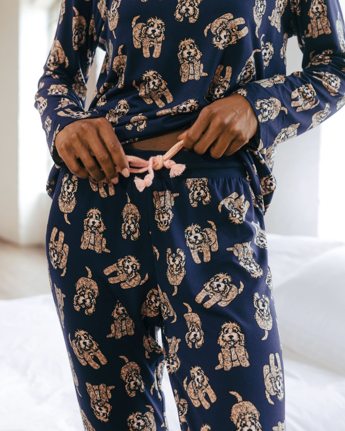 Cockapoo Print Long Pyjama Set