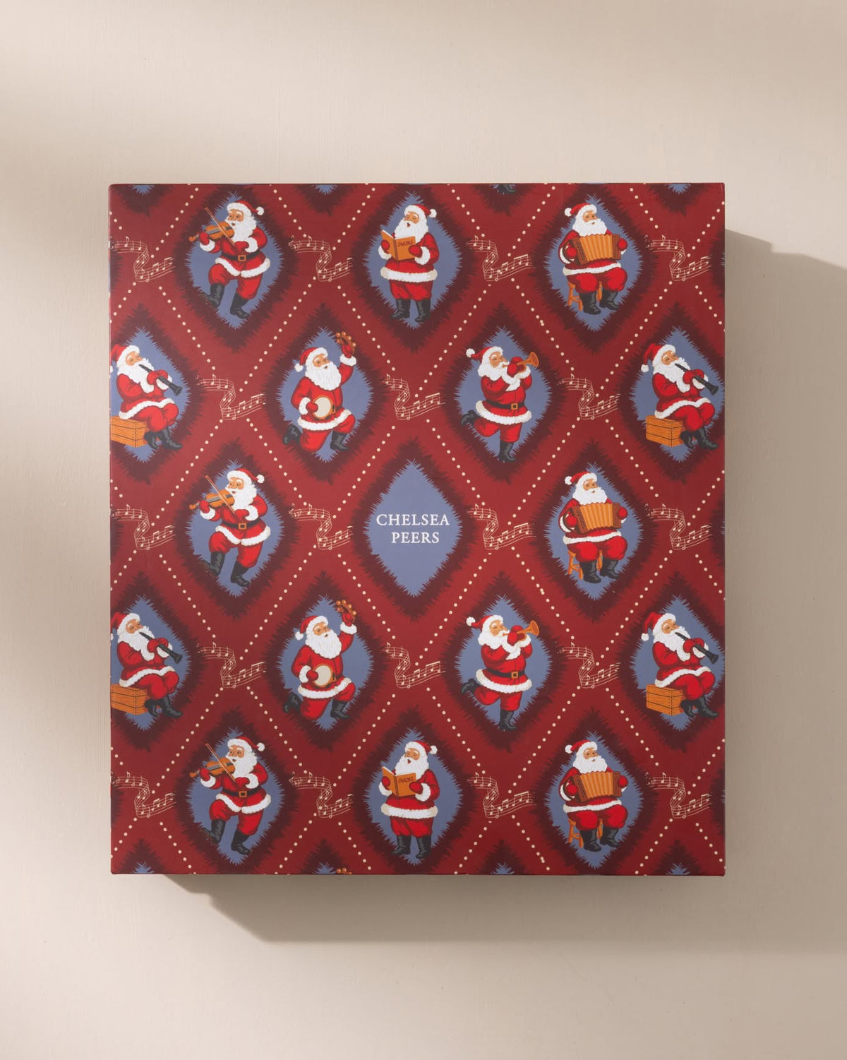 Christmas Santa Songbook Print Luxury Gift Box