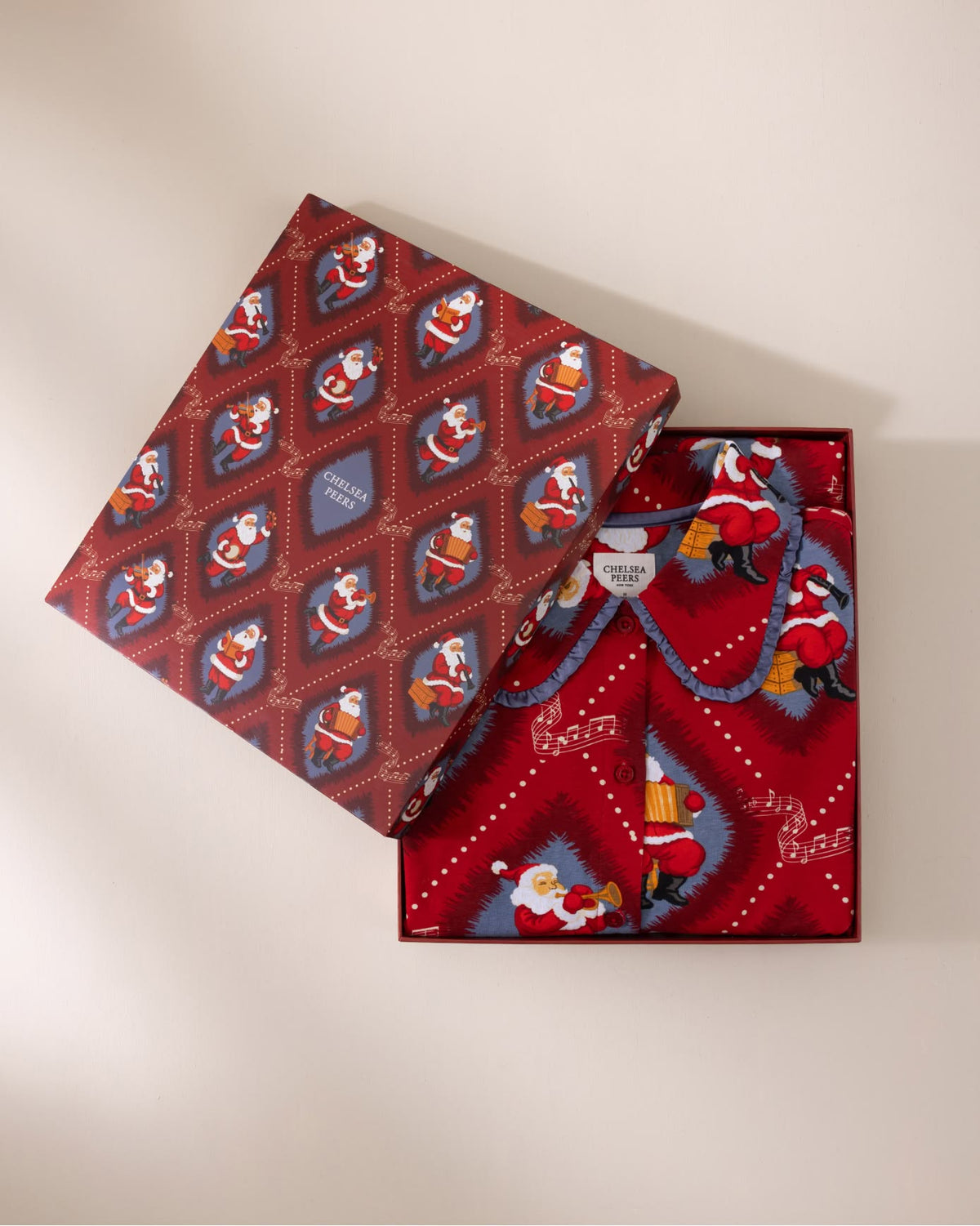 Christmas Santa Songbook Print Luxury Gift Box