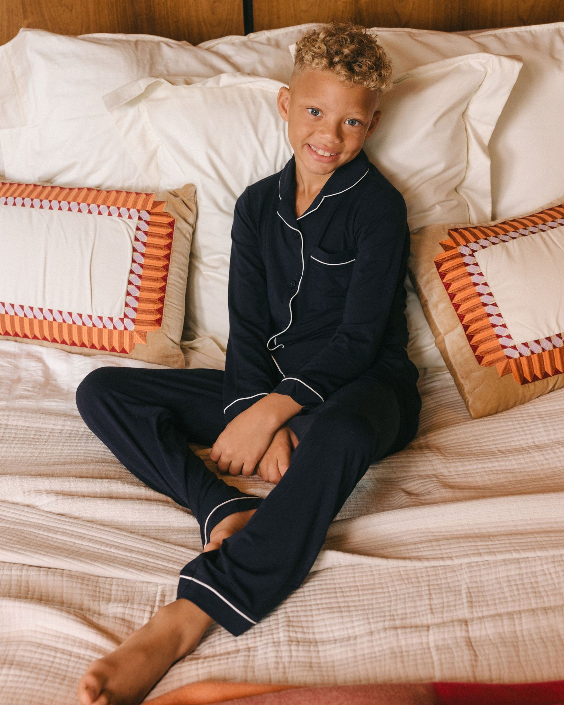 TENCEL™ Modal Long Button Up Pyjama Set