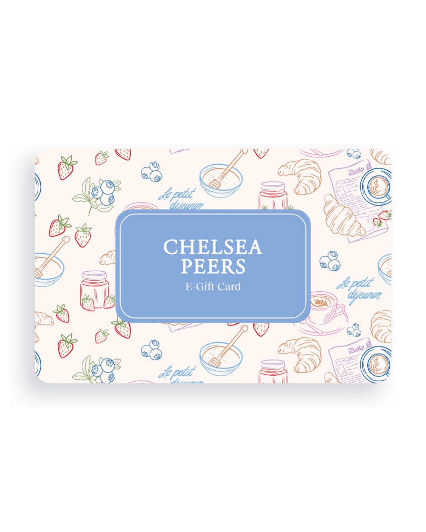 Chelsea Peers E-Gift Card