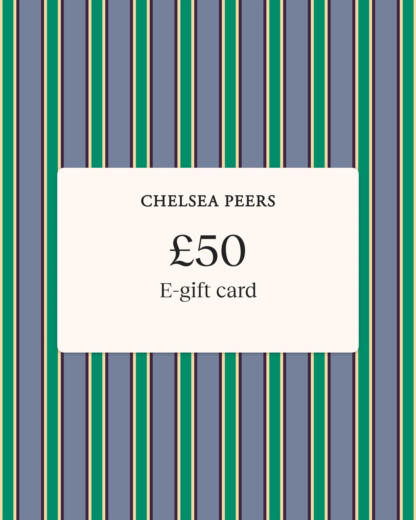 Chelsea Peers E-Gift Card